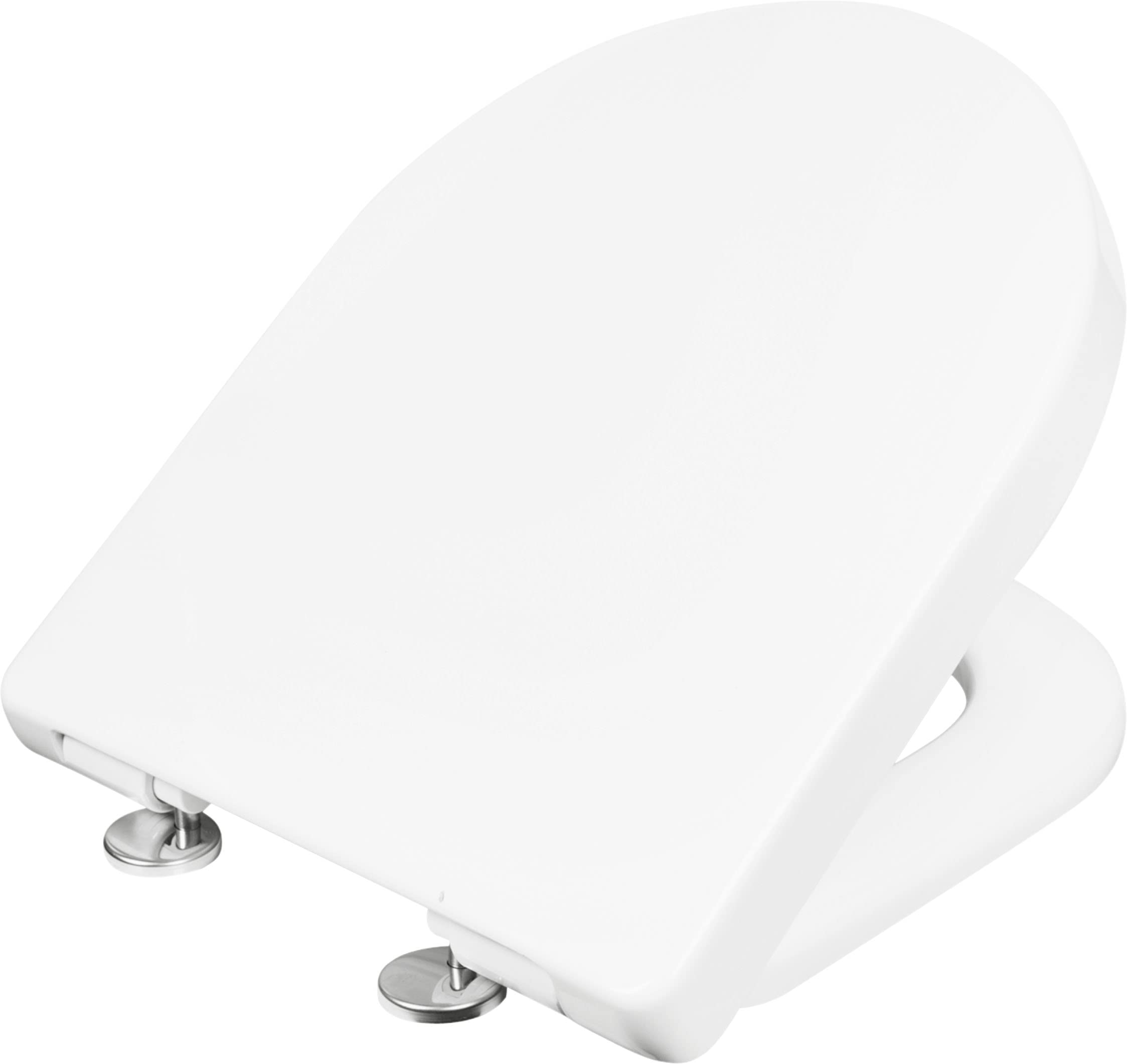 Cornat WC-Sitz "Premium 10" - Ergonomisches Design - Pflegeleichter Duroplast - Quick up & Clean Funktion - Absenkautomatik - Bequeme Montage von oben / Toilettensitz / Klodeckel / KSPREMSC1000 | Pflegeleichter Duroplast – Quick up und Clean Funktion – Ab