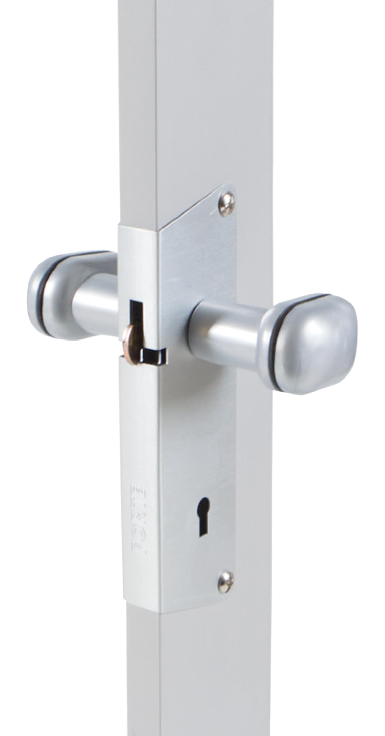 Porta A Soffietto Giulia In PVC - Effetto Legno Ciliegio, L88.5 X H214 Cm, Con Serratura - Foto 3