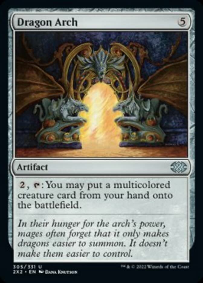 Amazon.com: Magic: the Gathering - Dragon Arch (305) - Double