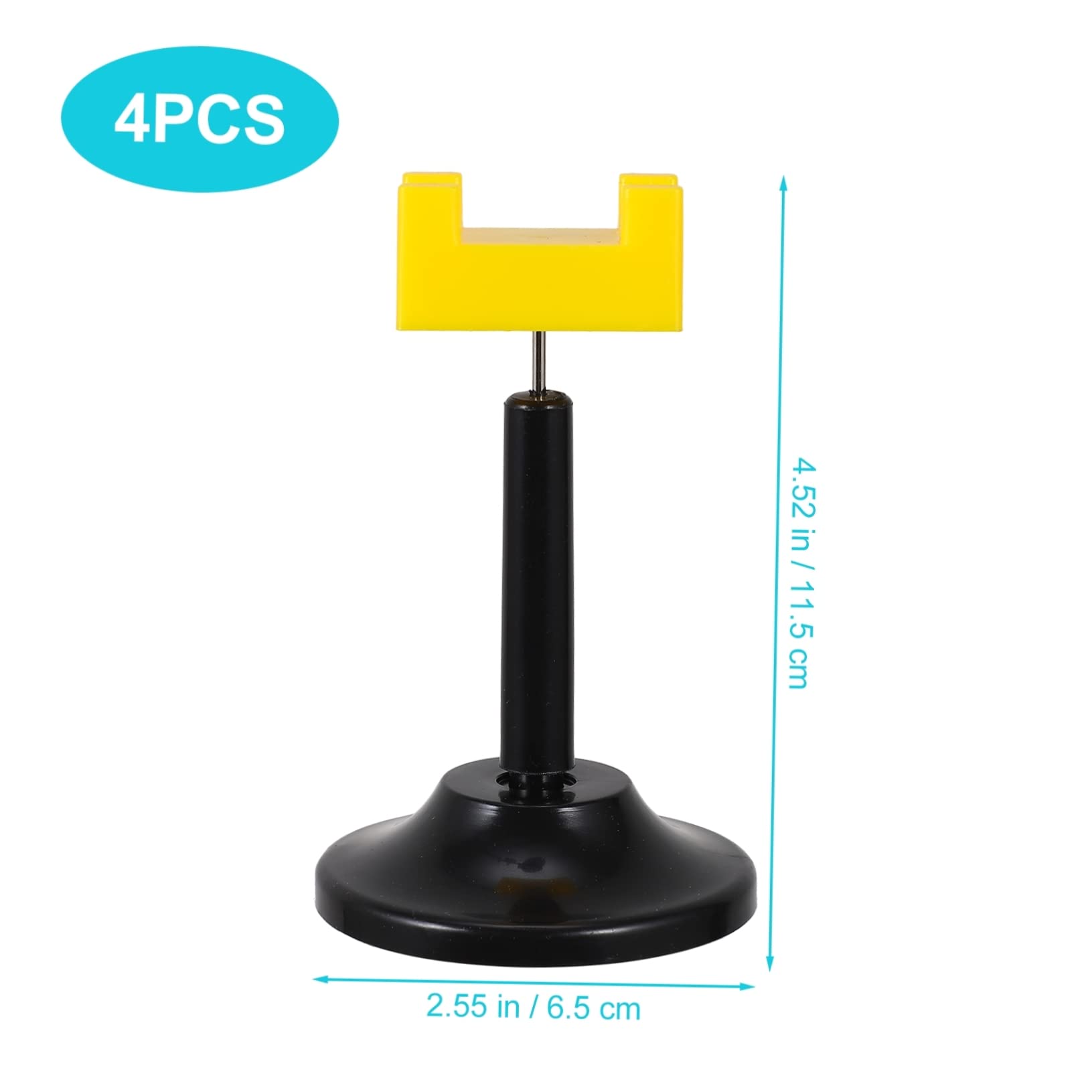 KOMBIUDA 4pcs Plastic Friction Electrification Equipment Friction Electrification Accessory Physics Class Teaching Professional Physics Experiments