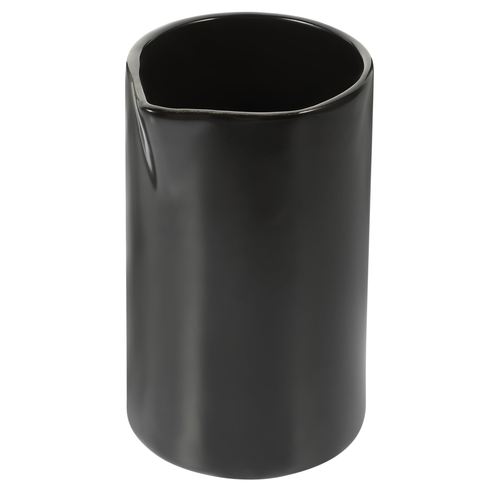 FUNOMOCYA Ceramic Milk Pitcher Creamer Pitcher Chrome Milk Pourer Spout for Kettle Tiny Milk Kettle Simple Style Jug for Kitchen