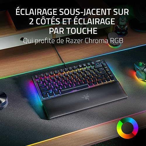 Clavier Razer Blackwidow V4 75% utilisations internationales - vue 6