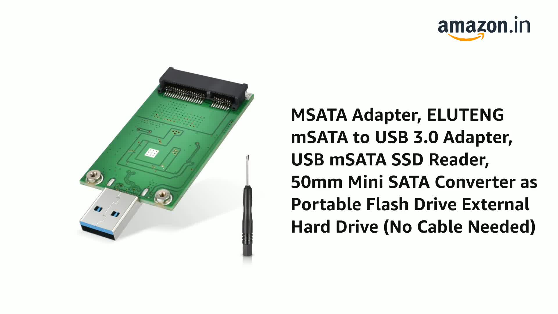Msata Mini Pci-e Sata Ranura Ssd A Convertidor De Disco Duro | Cuotas - Foto 9