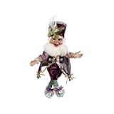 Elves 51-16170 Festivities Elf – 12.25 Inch Small Collectible Figurine – Holiday Decoration with Posable Limbs and Certificate of Authenticity