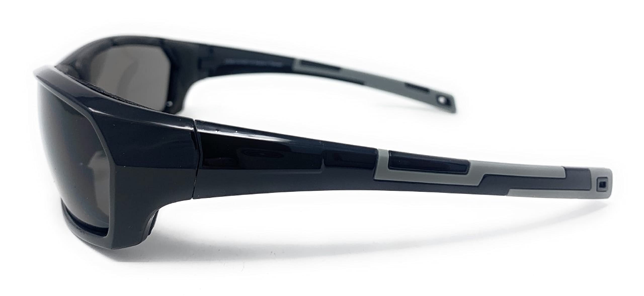 The Biker Unisex Moto Occhiali Imbottiti Shades Occhiali Da Sole Sport All'Aperto Avvolgere Intorno Occhiali Da Sole Guida Notturna, Lente Trasparente e Fum