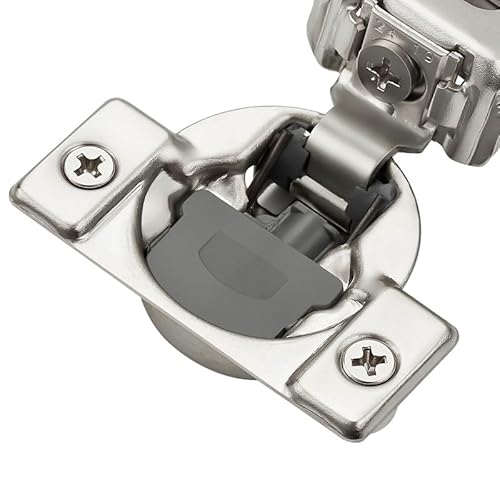 image for Ravinte 2 Pack 1 Pair 1 inch Overlay Soft Close Hinges for Kitchen Cab