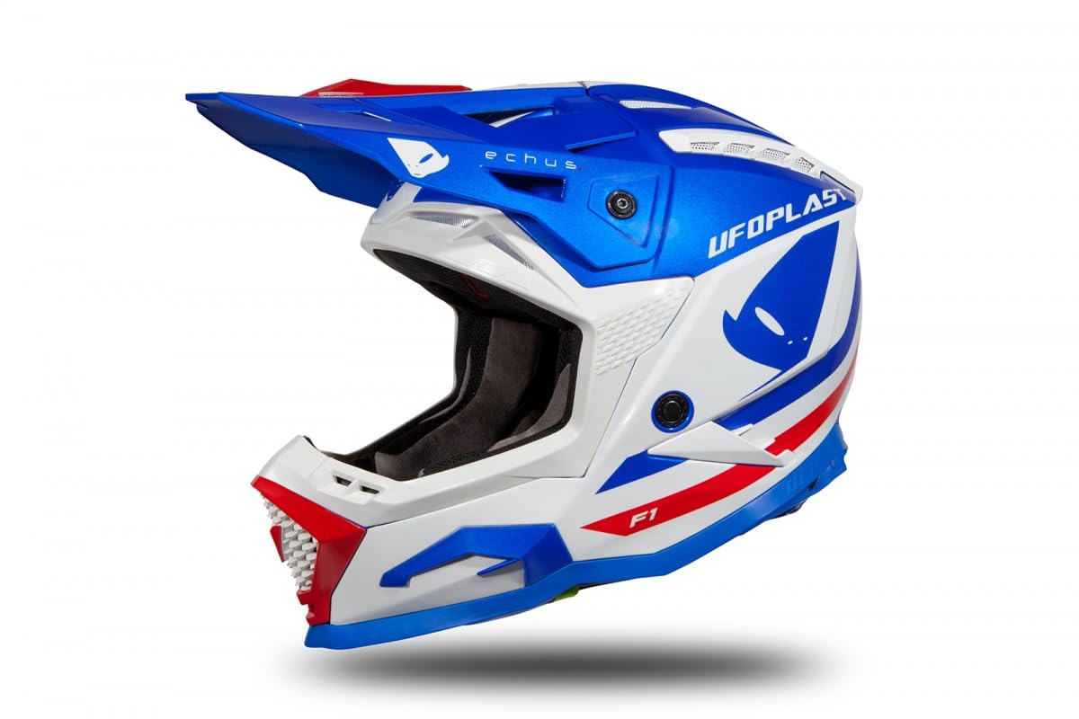 UFO PLAST CASCO ECHUS BLU/BIANCO/ROSSO XS