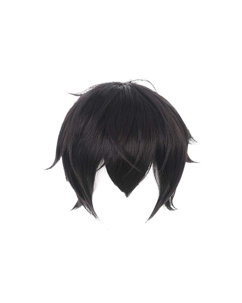 miccostumes Men's Thief Cosplay Wig Short Black Hair