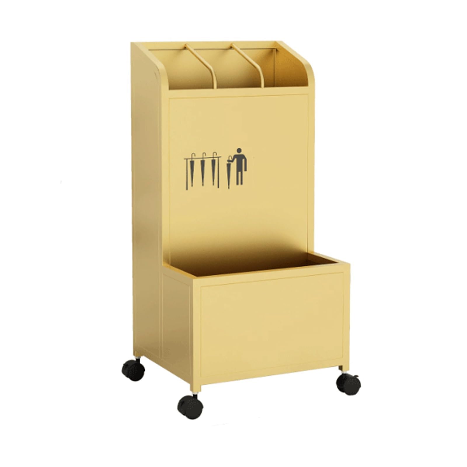 CFY652 Umbrella rack Umbrella Stands And Storage Racks: The Perfect Choice For Hotel Lobbies, Retail Stores, And School Classrooms Office(Gold,Medium)
