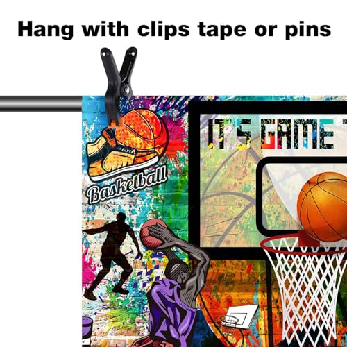 Fondo Fotográfico de Baloncesto 7x5ft miniatura 7