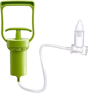 Aspirador Mocos Bebe, Aspirador Nasal Para Bebe Adulto, Sacamocos, Nasal Pump, Limpiador De Nariz Manual Succión Fuerte, Bomba Succión De Mocos Antirreflujo Reutilizable