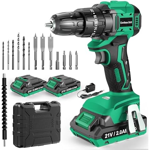 FEBOGER 21V Cordless Drill Driver Set Cover