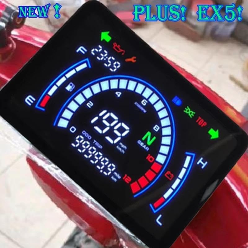 Tachymètre compteur de vitesse numérique EX5 odomètre