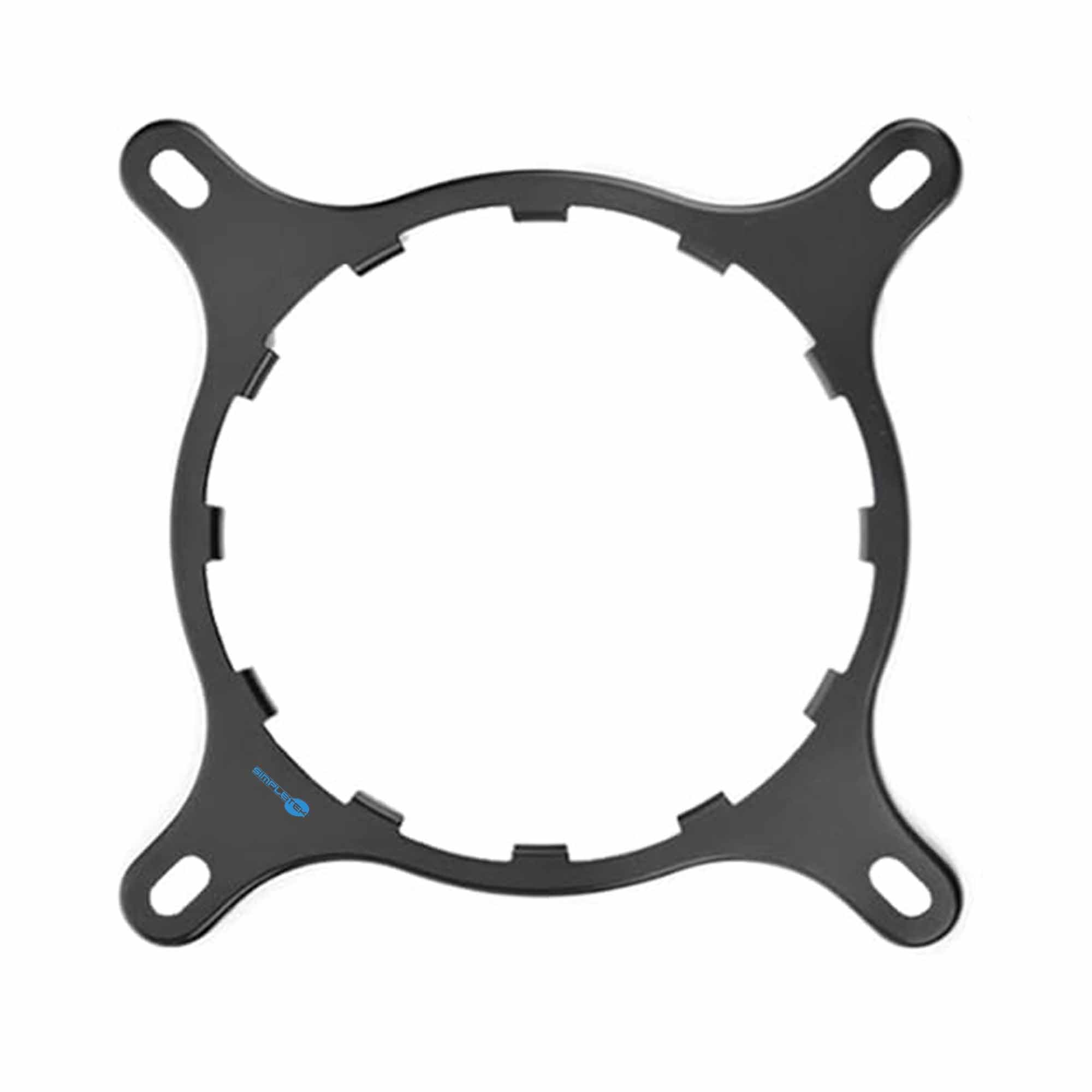 SIMPLETEK - Flüssigkeits-RGB-Kühlkörper AIO 280 mm - 4Pin | Sockel LGA 1700 und 1851 | Doppellüfter | Aluminium (Generalüberholt)