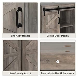 24barndoorbathroomvanityfarmhousestylestandingcabinetwithoutsink Urban Country Home Decor 24 barn door bathroom vanity farmhouse style standing cabinet without sink urban country home decor