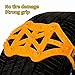 Tire Chains 8Pcs Snow Chains Emergency Anti Slip Wheel Snow Anti-skid Chains Winter Universal Security Chains Tire Width 165mm-275mm/6.5-10.8'', Traction Thickening Durable for Most Cars/SUV/Trucks