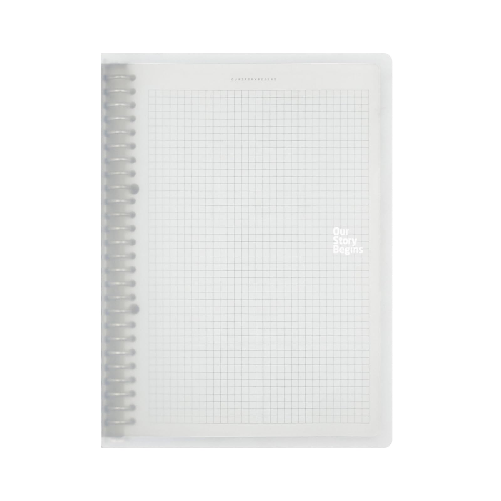 Biuro Plaid Loose-Leaf Book Learning Simple Scrubs-English