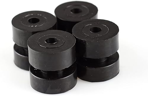 Miniatura 3 de Whautole Buje de poliuretano de escape, compatible con Peterbilt, (paquete de 4)