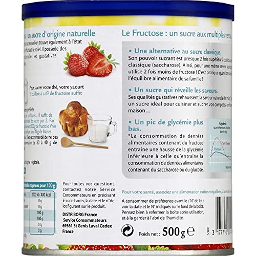 GAYELORD HAUSER - Vivis Fructose 500G - Lot De 4 - Offre Special