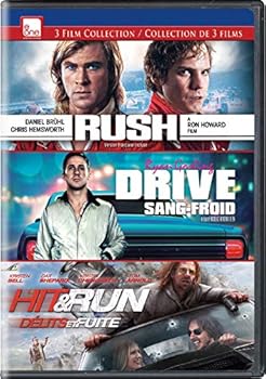 DVD Rush / Drive / Hit And Run (Triple Feature) Book