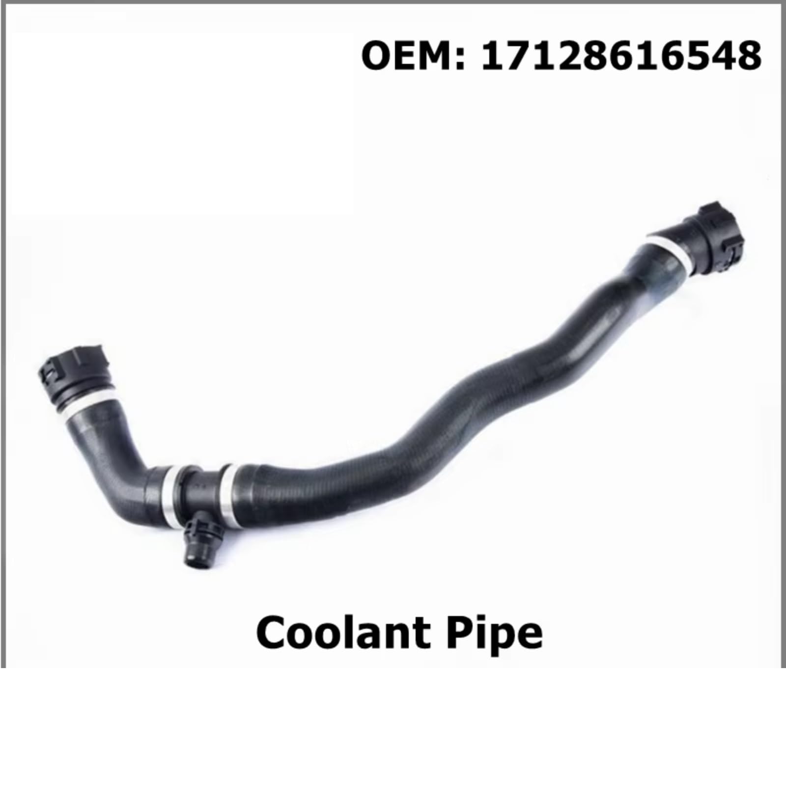 Manicotto Liquido Raffreddamento Compatibile con BMW per 3' F30 LCI 4' F32 1' F20 LCI 2' F22 Tubo del Liquido di Raffreddamento Radiatore Serbatoio dell'Acqua Motore 17128616548