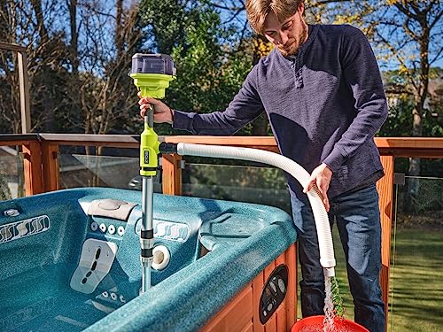 RY18STPA-0 18V ONE+ Draadloze Stick Pomp, Hyper Groen - Afbeelding 4