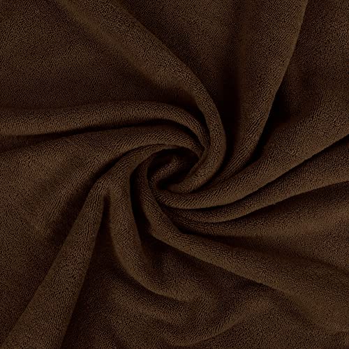 Utopia Towels - Luxurious Jumbo Bath Sheet 1 Piece - 600 Gsm 100% Ring Spun Cotton Highly Absorbent And Quick Dry Extra Large Bath Towels - Soft Hotel Quality Towel (35 X 70 Inches, Dark Brown) #TOP2