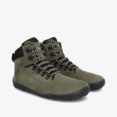 GROUNDIES Women's Portland Boots - Stylish, Comfortable Barefoot Design, Durable Leather, Flexible Sole, Casual Everyday Wear