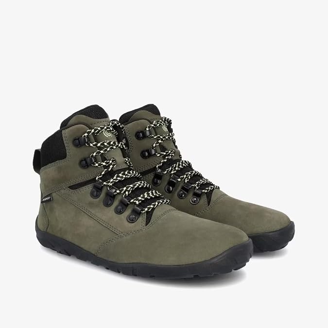 GROUNDIES Women's Portland Boots - Stylish, Comfortable Barefoot Design, Durable Leather, Flexible Sole, Casual Everyday Wear