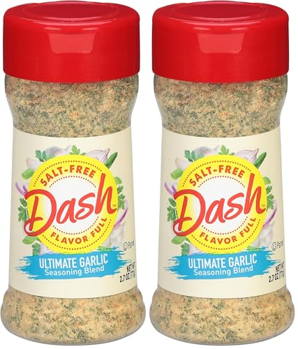 Image of Dash Salt-Free Seasoning Blend, Ultimate Garlic Seasoning, 2.7 Ounce (Pack of 2)