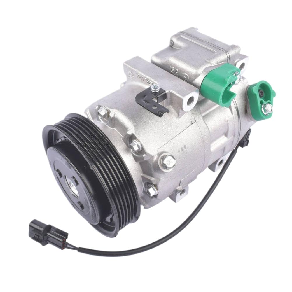 Dkiuygwz Onecolor A/C Compressor With Clutch Compatible With Santa Fe Sport L4 2.0L 2.4L 2013 2014 2015 2016 2017 2018 L4 2.4L 2012 97701 1U500
