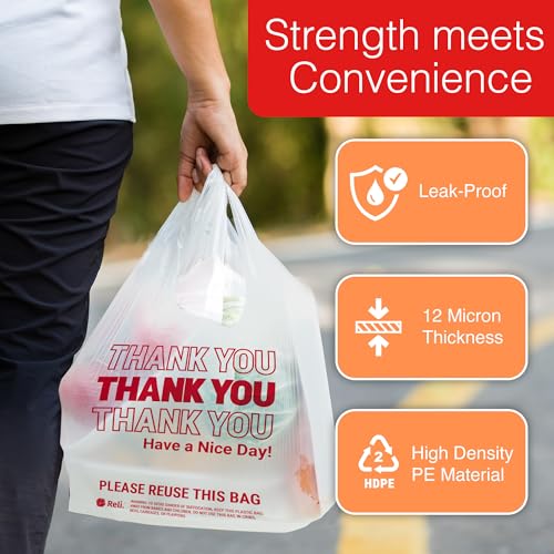 Reli. RL11-10093-350 Thank You Plastic Bags thumb #3