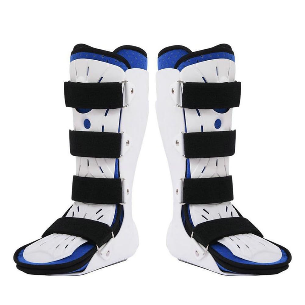 SFKLYU Férula Nocturna para Fascitis Plantar, Soporte para Pie Caído, Inmovilizador Ortopédico para Dormir, Férula Nocturna Unisex para el Tratamiento de la Fascitis Plantar,C a Pair,S