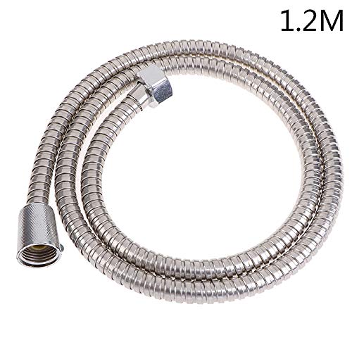 tubo doccia di ricambio, Tubo Flessibile Doccia Tubo Flessibile In Silicone Rondella Tubo Acqua 1,5/2/3 Metri Impianto Idraulico In Acciaio Inossidabile Flessibile Bagno Bagno Doccia Tubo Testa (Color