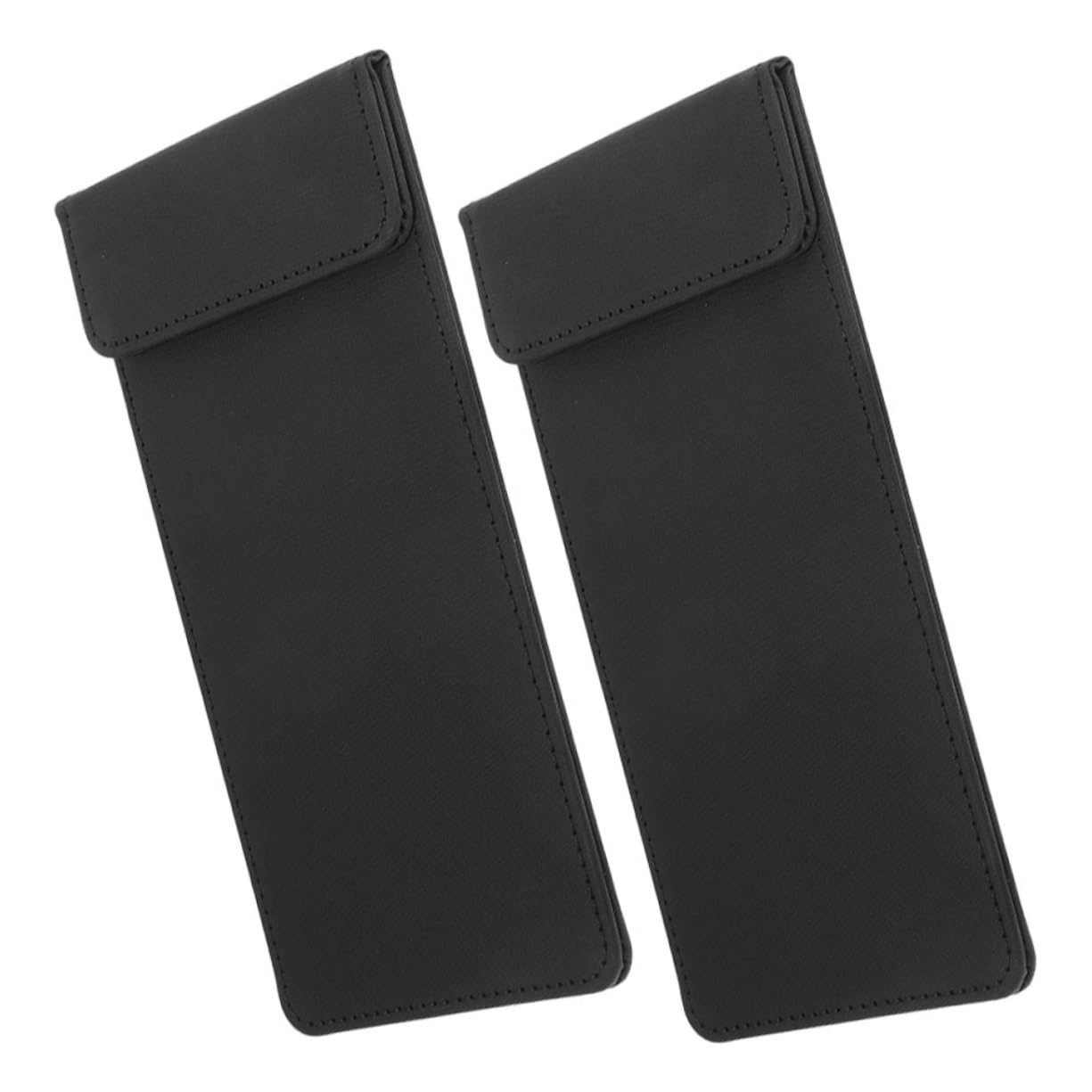 PRETYZOOM 2pcs Business Bill Holder Office Writing Clipboard Restaurant Menu Holder File Folder Clipboards Reusable Menu Holder Writing Board Guest Server Book Menu Holding Book Black