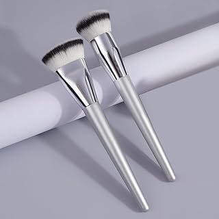 Brochas de maquillaje para base de polvo, jue...