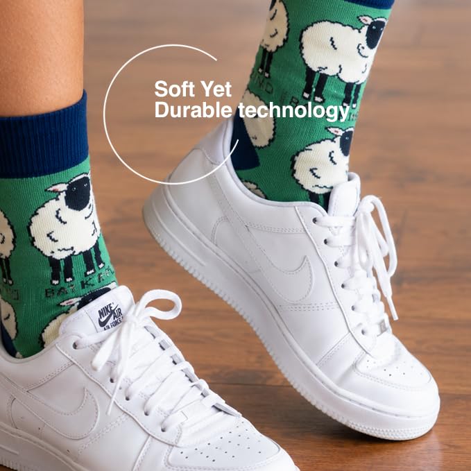 Bare Kind Store Bare Kind Eco-Friendly Bamboo Socks, Green, Size L - Image 6