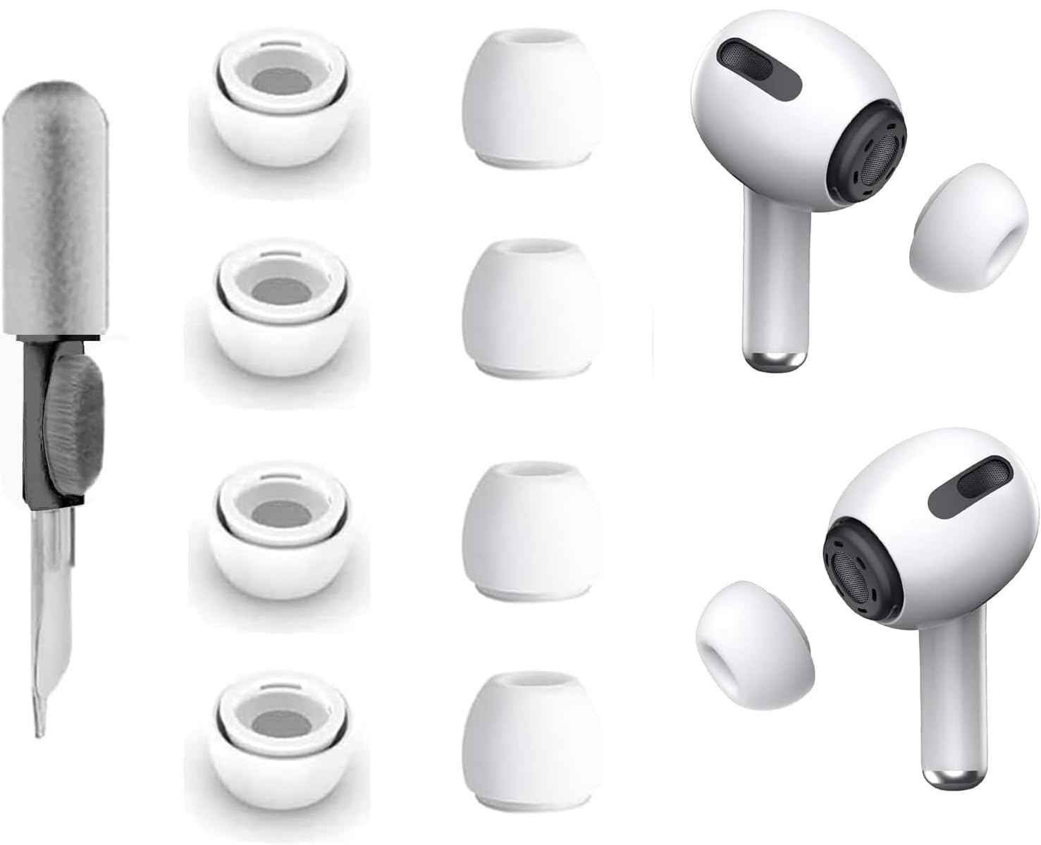 Amazon.co.jp: ALXCD イヤーチップ 4組 AirPods Pro 第2世代/第1世代