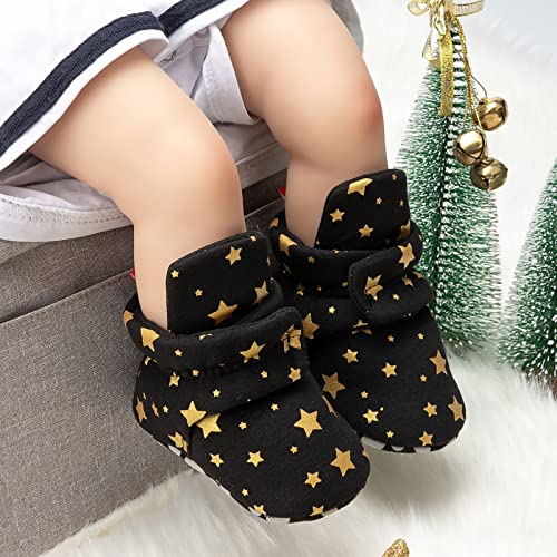 Infant Christmas Pattern Socks Shoes Baby Warm Cotton Shoes Soft Comfortable Infant Warming Shoes Baby Sock Shoes2