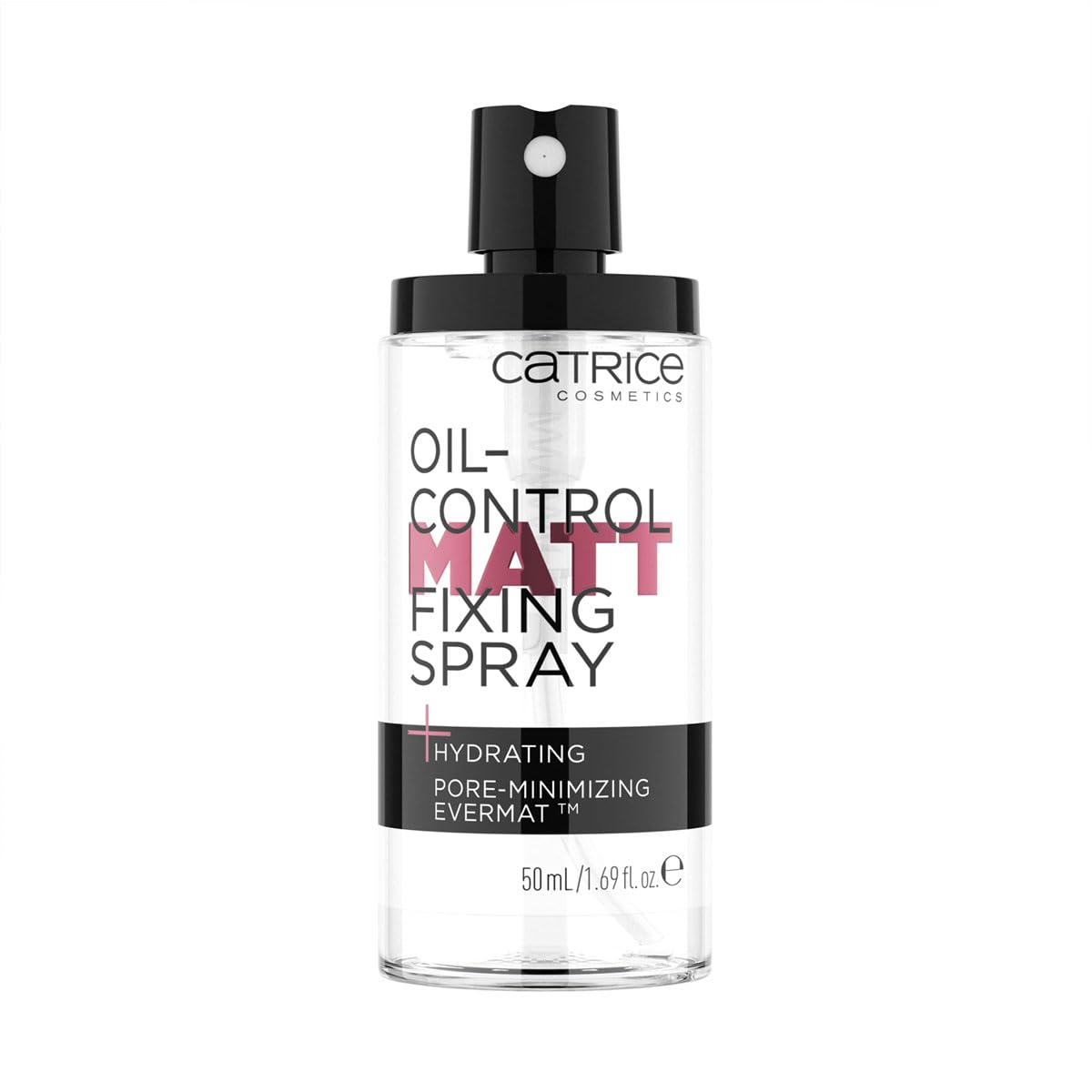 Catrice Matujący spray utrwalający Oil-Control, nawilżanie, długotrwały, matujący, naturalny, matowy (50ml)