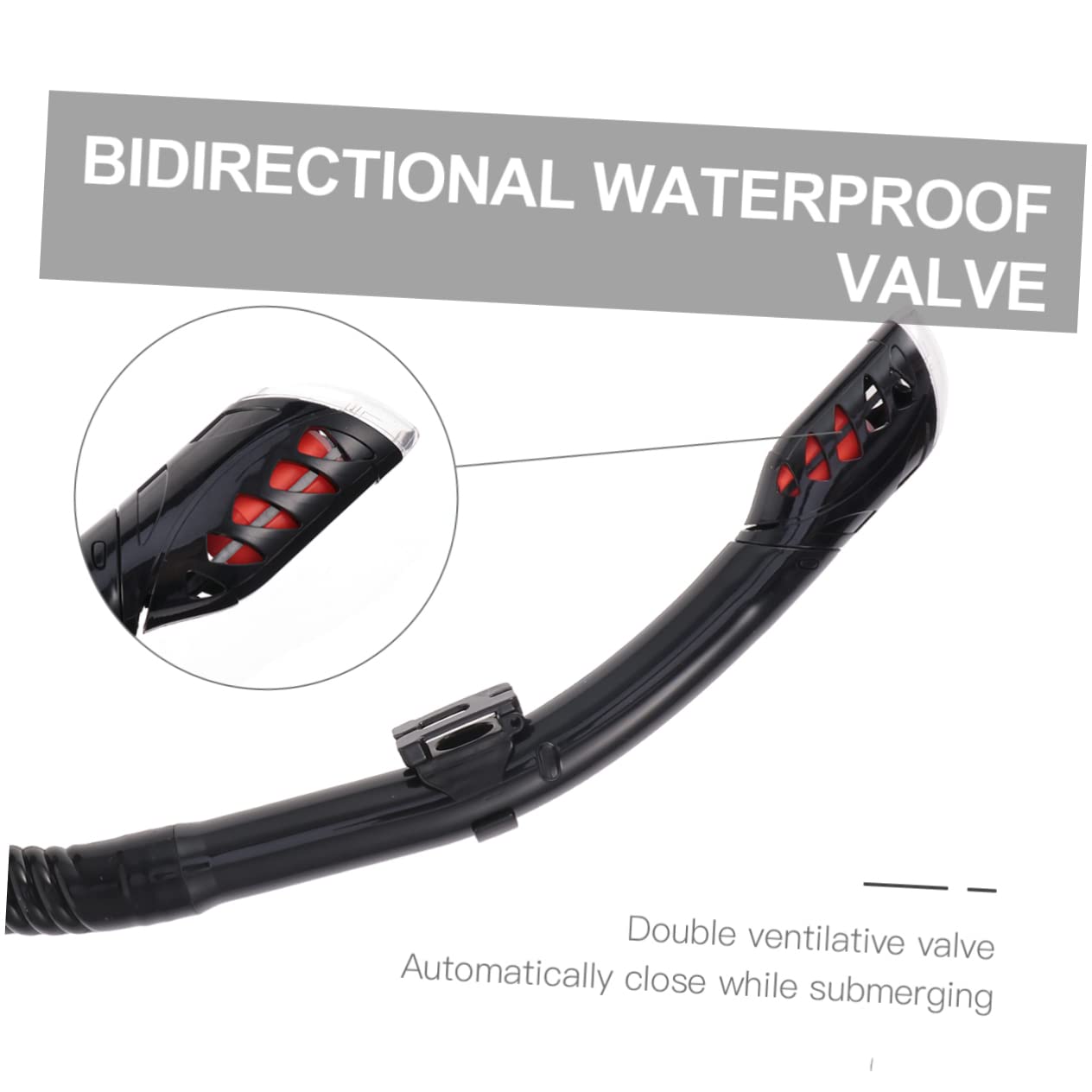 WOONEKY maschera subacquea e da uomo per uomo coperture per il viso da uomo abito da uomo snorkeling maschera subaquea maschere da snorkeling Black