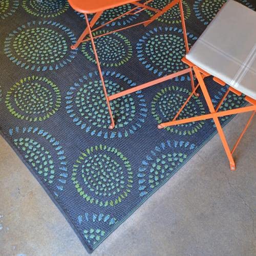 Tapete Abstracto Reversible Mad Mats 4' x 6' miniatura 4