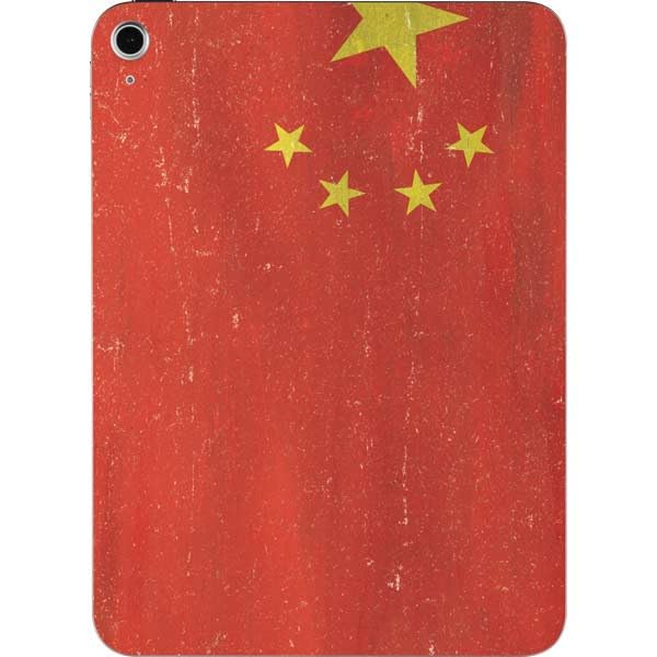 Skinit Decal Tablet Skin Compatible with iPad 11th Gen (2025) - Chinese Flag Distressed Design