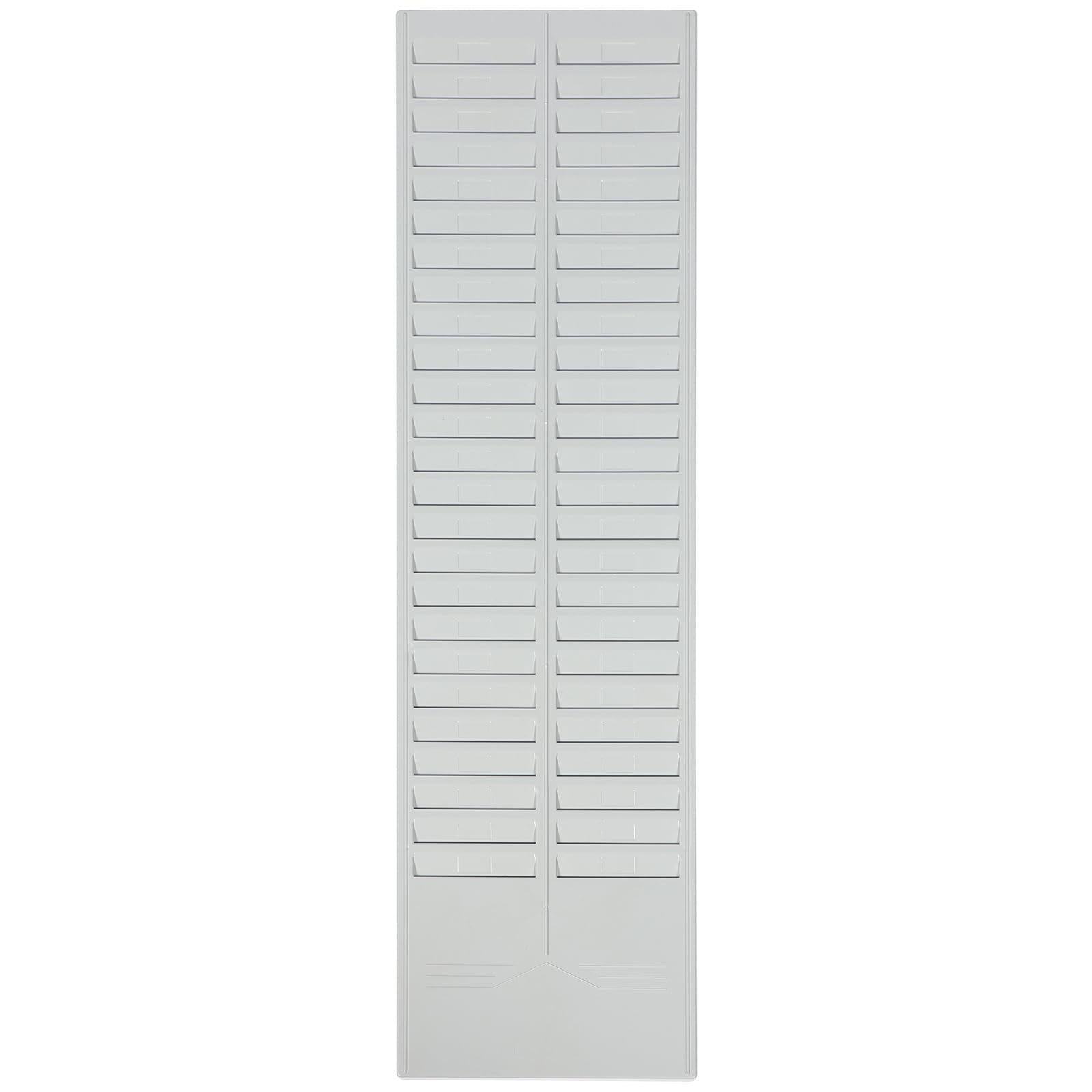 NUOBESTY Employee Attendance Card Rack Clock Holder Wall-Mounted Attendance Card Holder Punch Card Rack Timecard Warehouse Card Holder Heavy Card Organzing Supplies