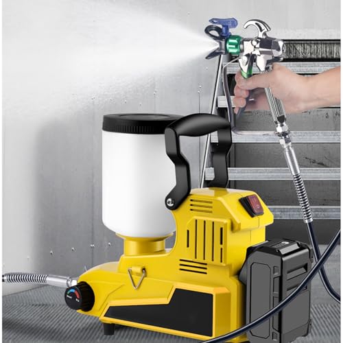 Wysokociśnieniowy Airless agregat malarski, 500 W, z wężem 5 m i prętem przedłużającym 50 cm, pojemność 2 l, do zapobiegania pożarom wewnątrz i na zewnątrz