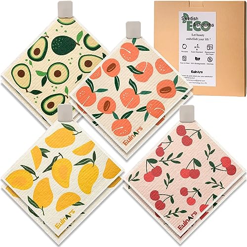 Eulnars Swedish Dishcloths for Kitchen,...