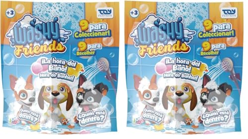 Washy Friends Perritos Sorpresa Surtidos (Paquete de 2)