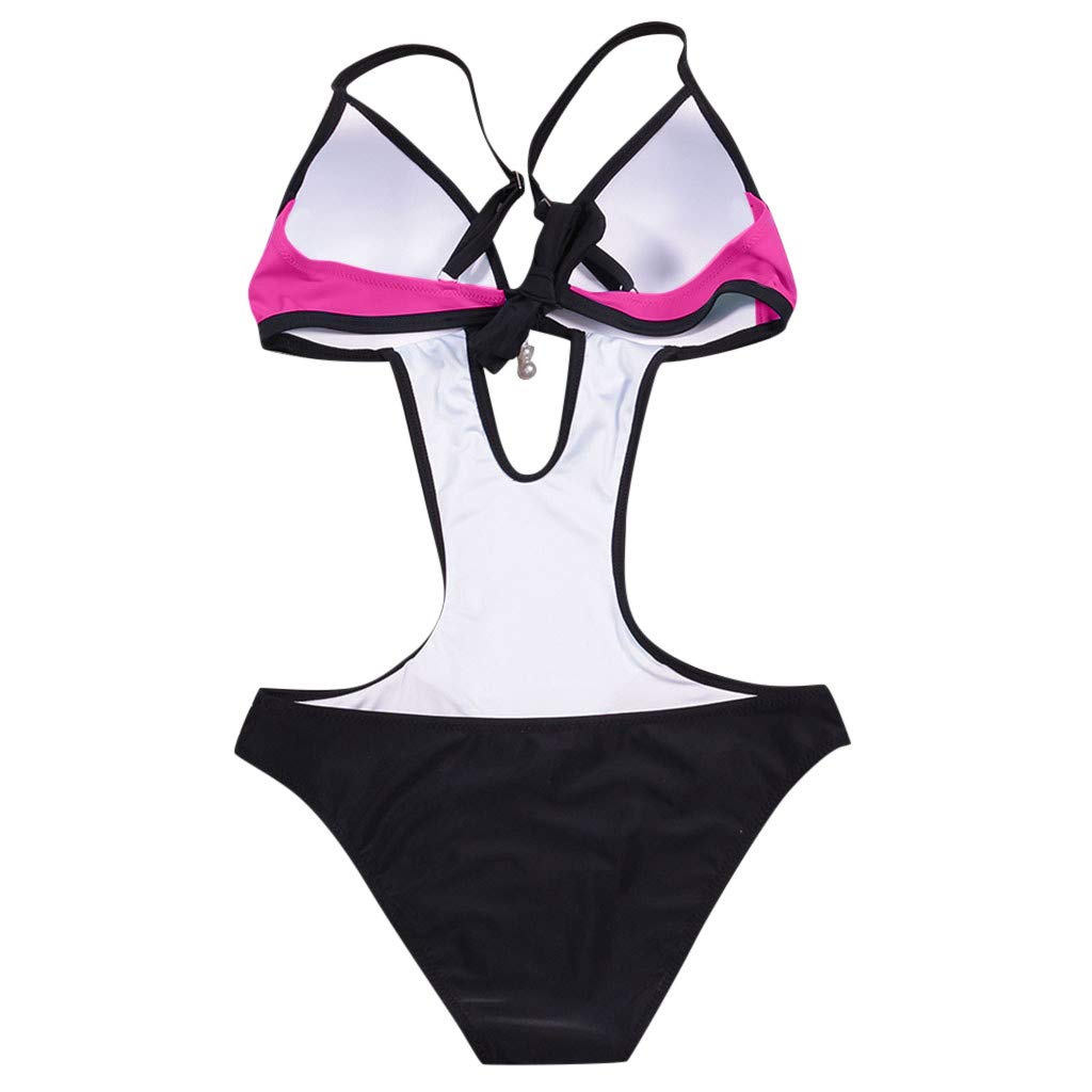 Bañadores Mujer Piscina Talla Grande Bañador Reductor Barriga Natación Una Pieza Vientre Plano Bañadores Reductores Cintura Alta con Relleno Trajes De Baño Control De Abdomen Deportivo Trikini Playa