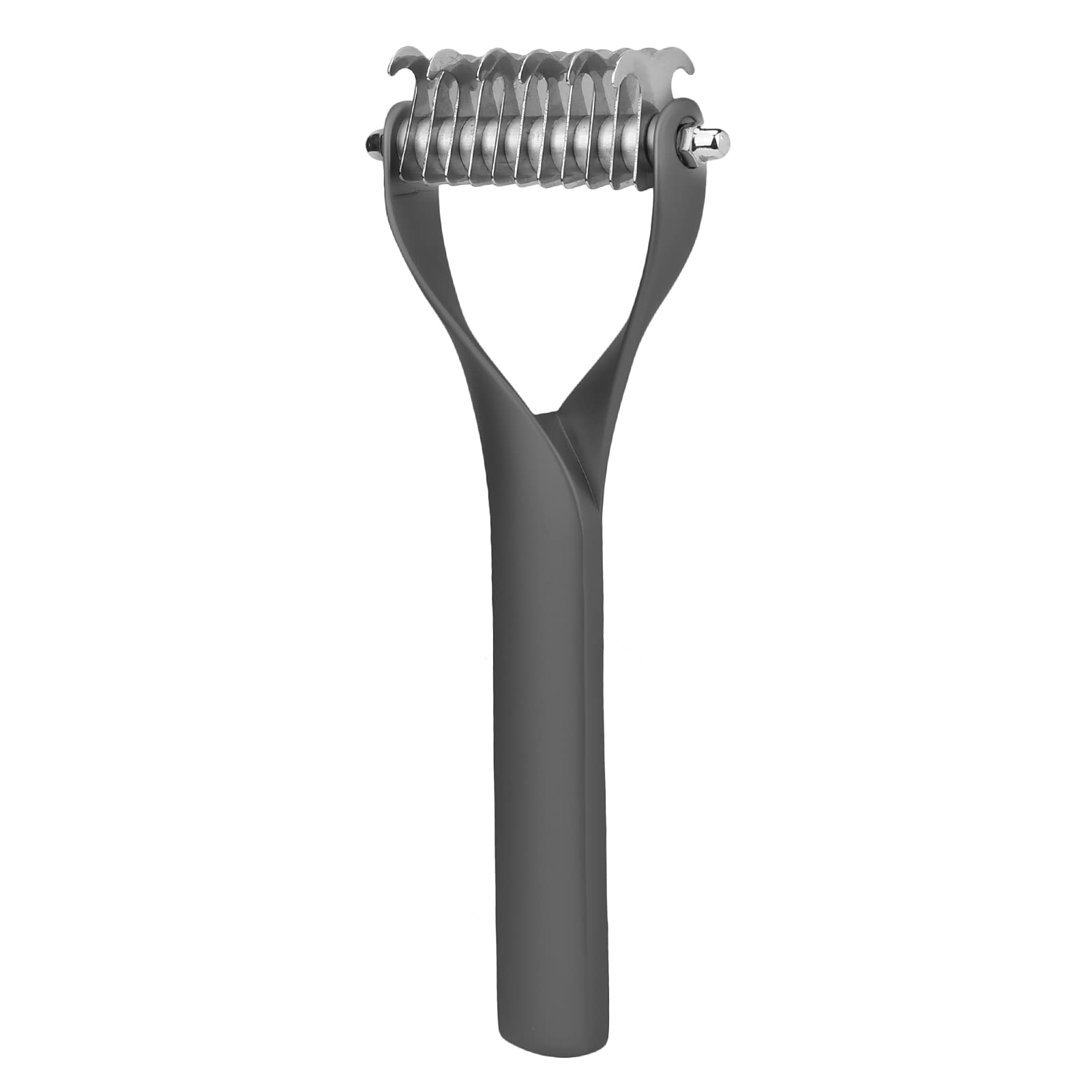 Pet Grooming Tool, Pet Grooming Supplies, 2 Sided Undercoat Rake, Dogs and Cats Shedding Comb and Dematting Tool for Mats and Removing (Small)