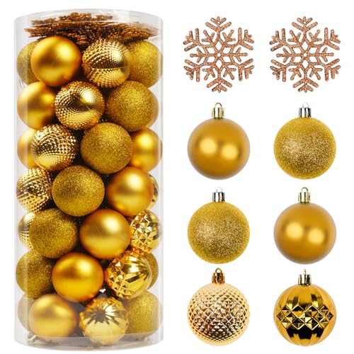 Christmas Tree Decorations Ornament Set, 60ct...